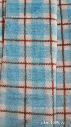 紹興縣健寶針紡織品 現貨格子雙面法蘭絨，優質實惠的紡織選擇